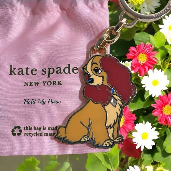 Kate Spade Accessories - Kate Spade X Disney Lady And The Tramp Keychain Bag or Backpack Charm NWT